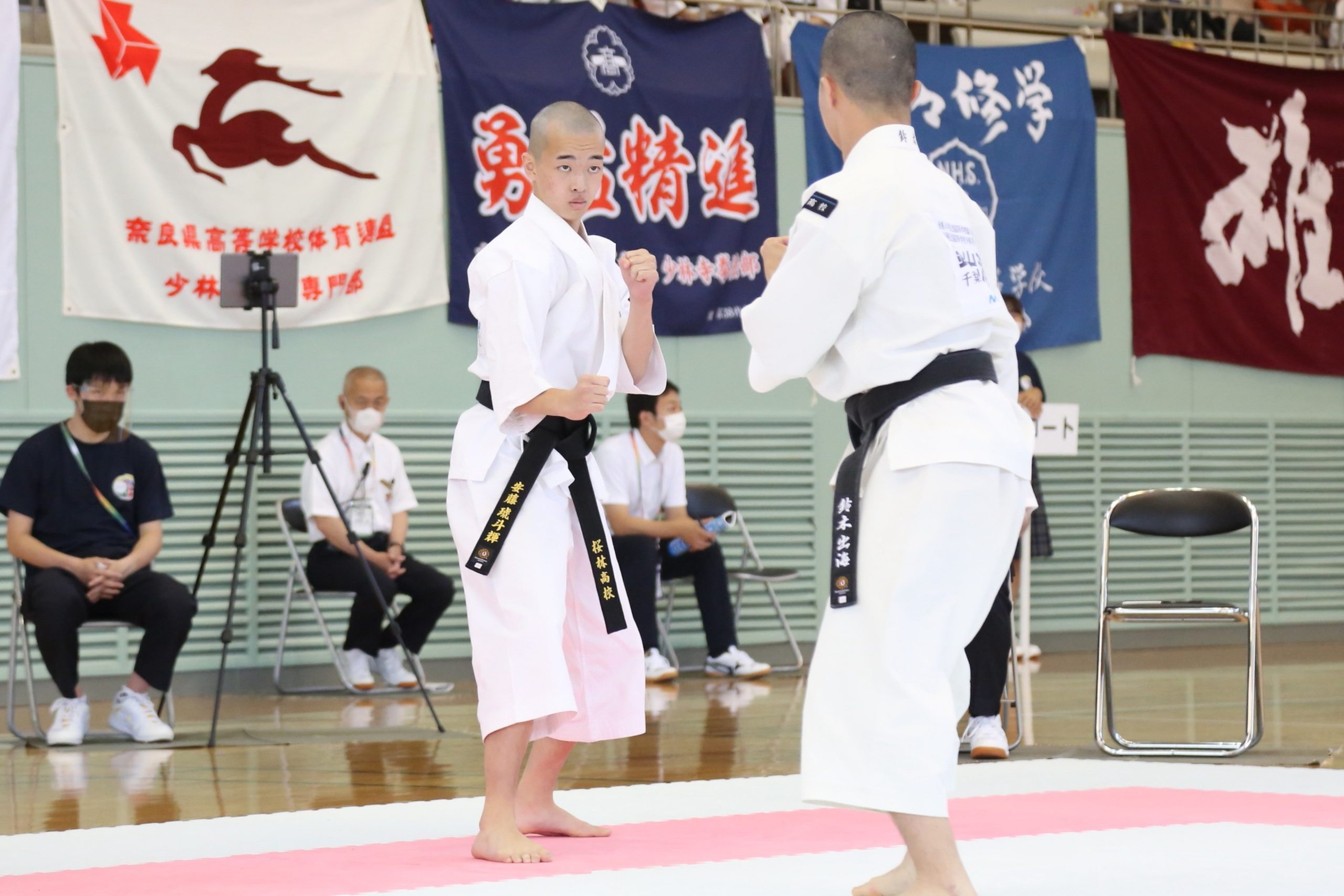 令和3年度全国高等学校少林寺拳法選抜大会　男子自由組演武　優勝