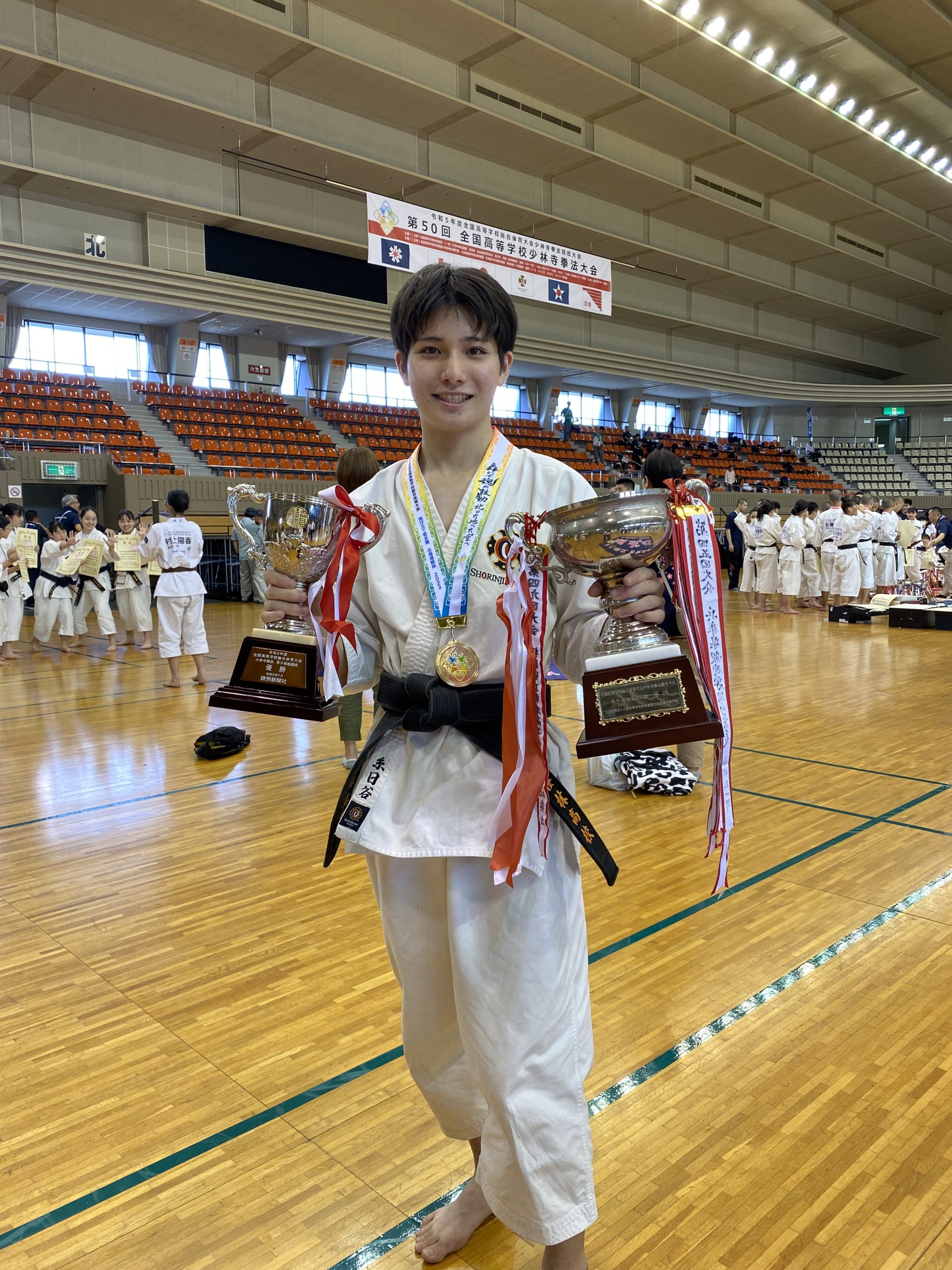 令和5年インターハイ　男子単独演武　優勝