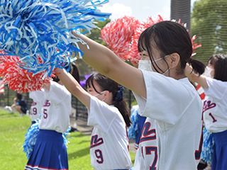 野球大会全校応援